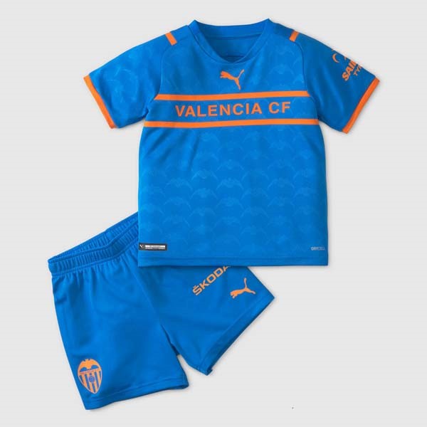 Trikot Valencia Ausweich Kinder 2021-22